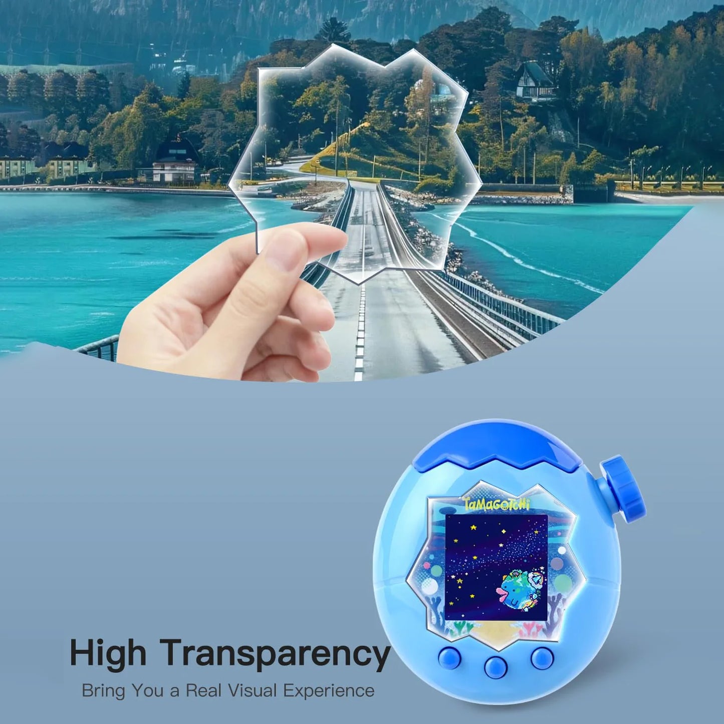 Screen Protector And Button Film For Tamagotchi Paradise Case Clear TPU Soft Film Screen Protector For Tamagotchi Paradise