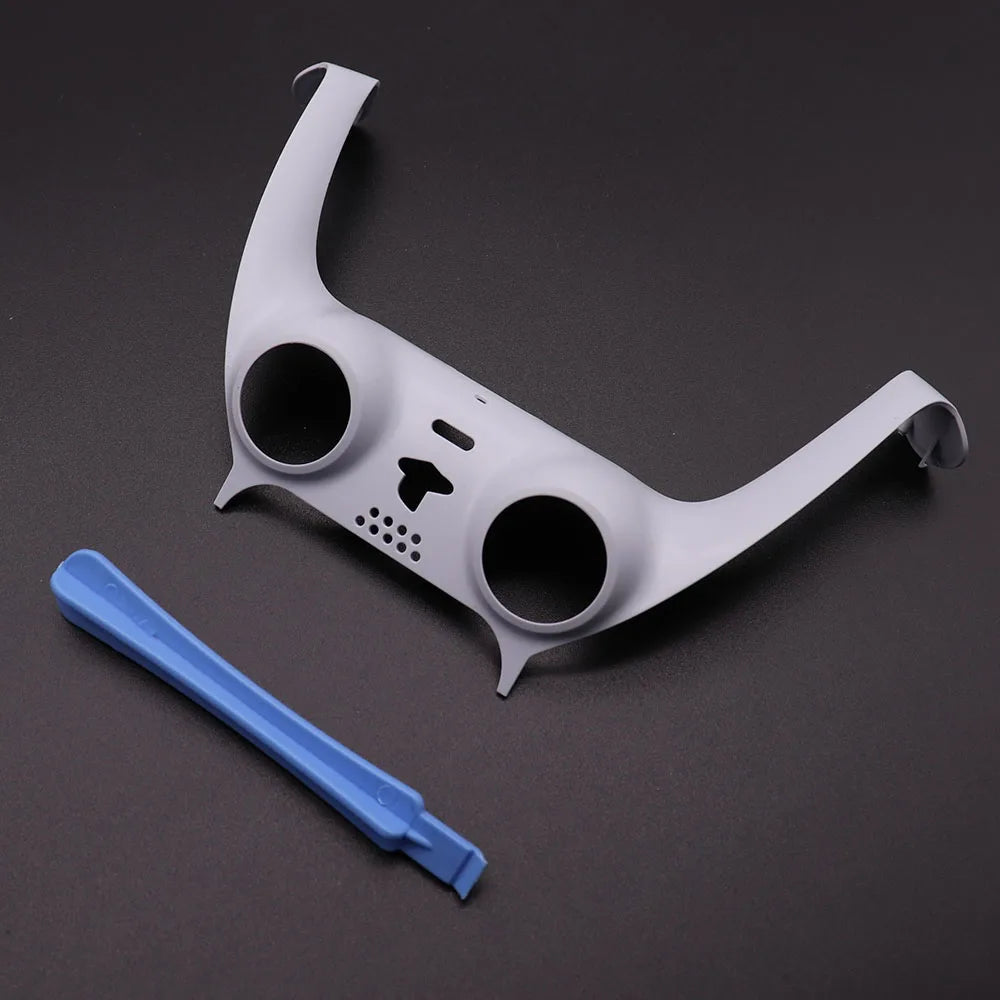 For PS5 V1 V2 V3 Gamepad Handle Shell Cover Camouflage/Clear Matte Controller Joystick Handle Decoration Strip With Pry Bar