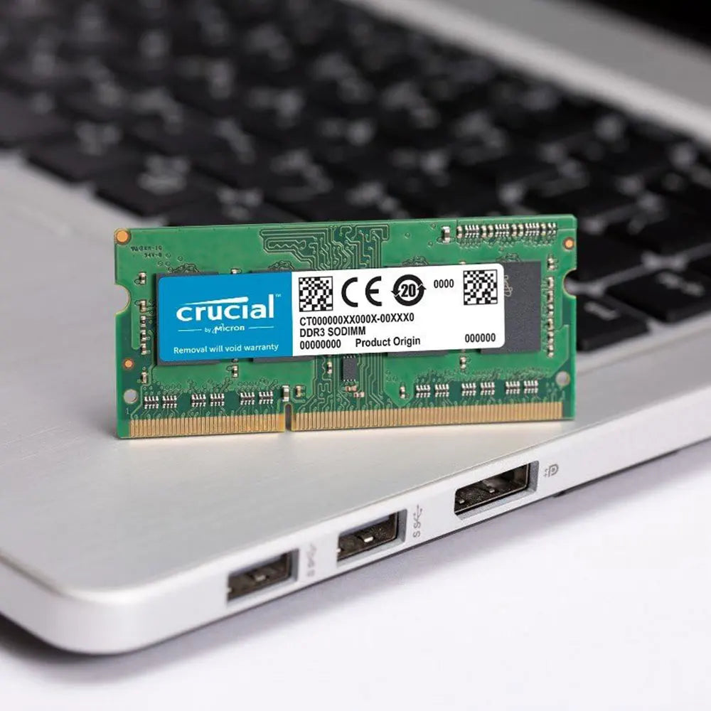Crucial DDR3 DDR3L RAM 8GB 4GB 2GB 1066MHz 1333MHz 1600MHz PC3-12800 10600 204Pins 1.35V 1.5V Laptop SODIMM Memory For Notebook