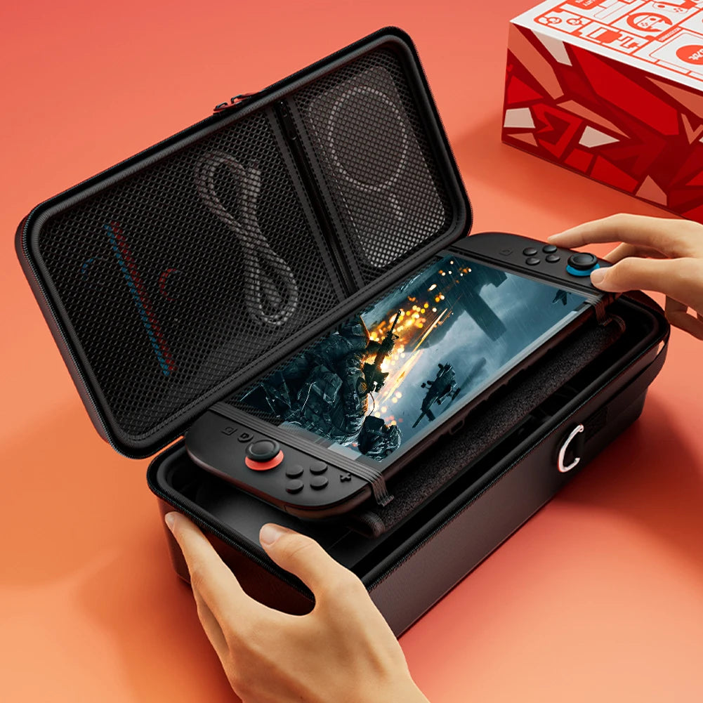 Portable Hand Storage Bag For Nintend switch2 Case Switch Console EVA Carry Case Protective Shell for Nintendo Switch Accessorie