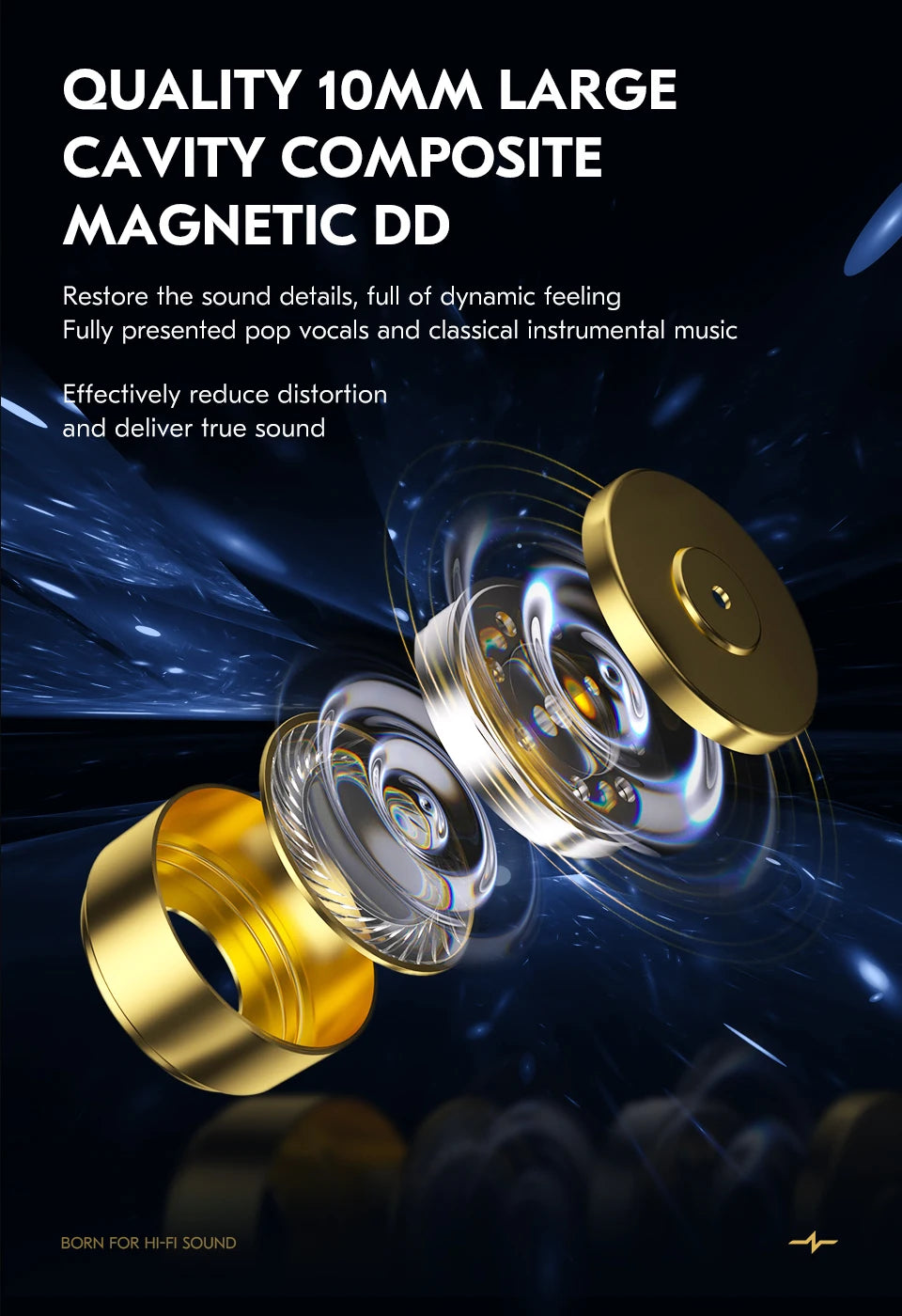 In-Ear HiFi Earphones CCZ MC04 DD&BA Hybrid Wired Headphones Stereo Bass Gaming Headsets Monitor Detachable 0.78mm 2Pin Cable