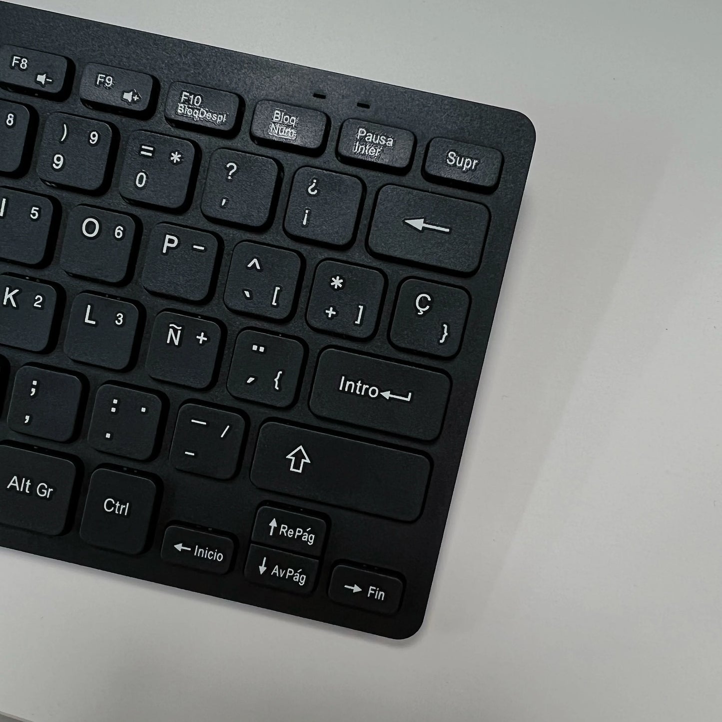 Japanese German Russian French Spanish USB wired mini keyboard Language 78 Keys for Desktop Computer PC Laptop thin