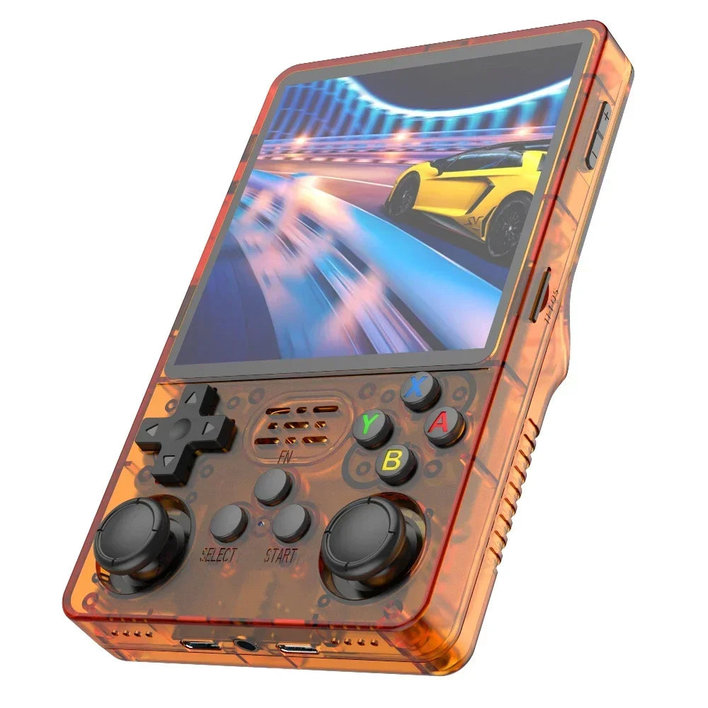 【Hot Sale】4" IPS Retro Handheld Game Console R36Plus, Dual-RAM 1G Chip, ARKOS 2.0 for 15,000+ Games, Portable Gaming for PSP/N64