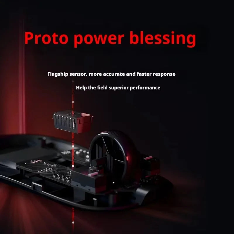 Atk Vxe Vgn Mad R Major Ultra-Lightweight Wireless Mouse Ergonomic Game Dual-Mode Esports Office Mouse Paw3395 Gift