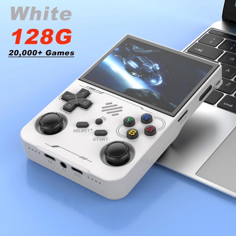 BOYHOM 256G R36XX Hand-held Game Consoles Video player 3.5-inch IPS 640*480 Screen Retro Game Player 3000 mAh128G/64G Games
