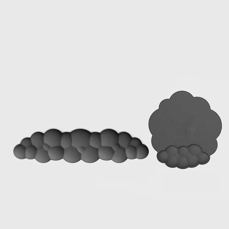 Cloud Wrist Rest Keyboard Memory Foam Mouse Mat Anti-slip Keyboard Handle Support MousePad Set Ergonomic Cloud Wrist Brace