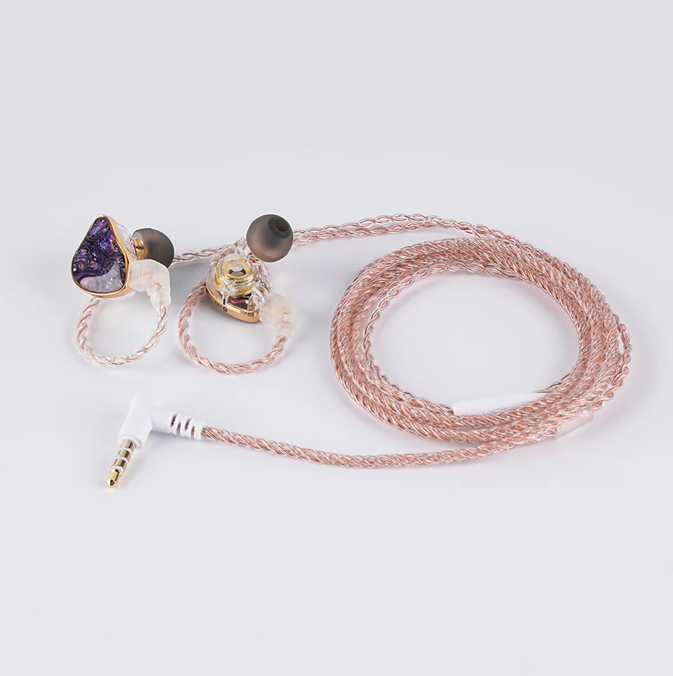 NICEHCK DB2 Microphone HiFi Music Earphone 1DD+1BA Hybrid Dual Driver In Ear Earbud Monitor Detachable 0.78 2Pin Connector IEM