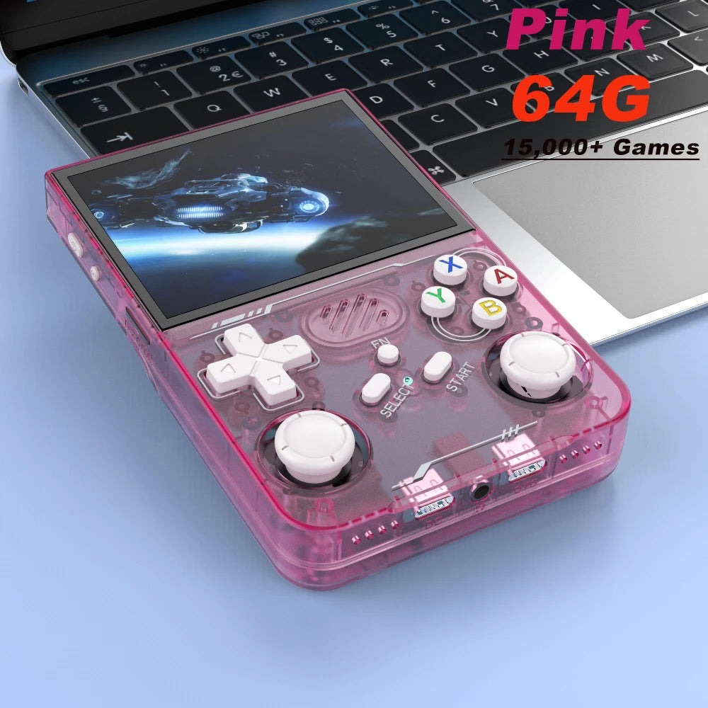 BOYHOM 256G R36XX Hand-held Game Consoles Video player 3.5-inch IPS 640*480 Screen Retro Game Player 3000 mAh128G/64G Games