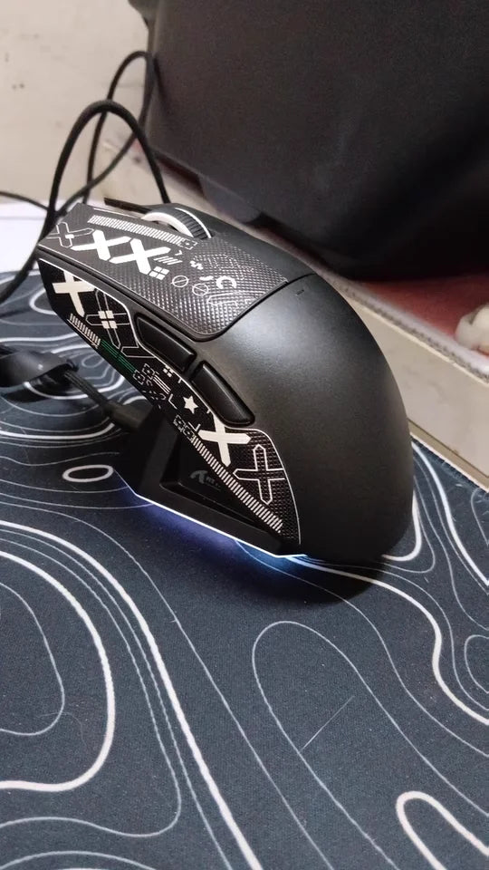 Attack Shark X3Pro/X3/R1 Wired 8KHz Bluetooth Mouse PixArt PAW3395 Tri Mode Wireless 4KHz Lightweight Macro Game custom Mouse