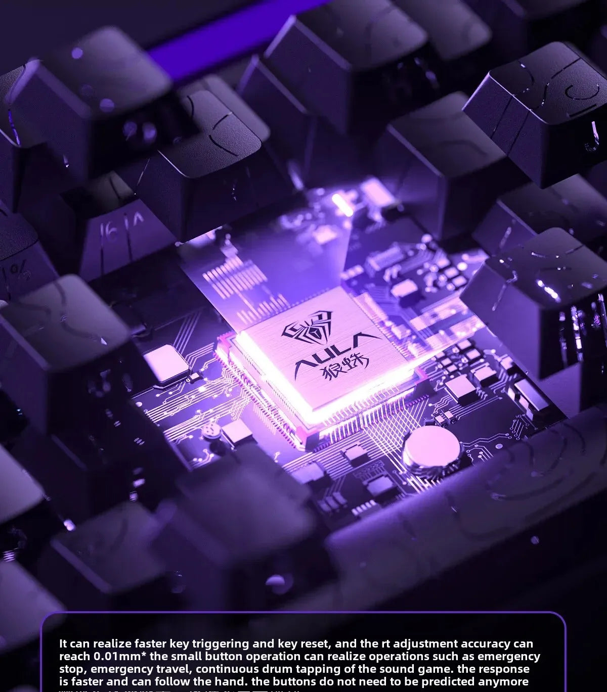 New AULA HERO 68HE/ULTRA INSTOCK Magnetic Switch Gaming Keyboard&Mouse E-sport Custom Mechanical Wired Keyboard Accessories