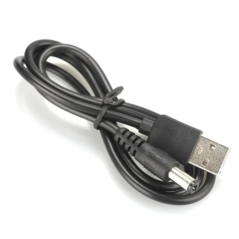 Charging Usb DC Usb Charge Cable USB to DC cable 5V 5521 5525 35135 1m black charging cable 5.5mm 2.5mm 2.1mm 3.5mm