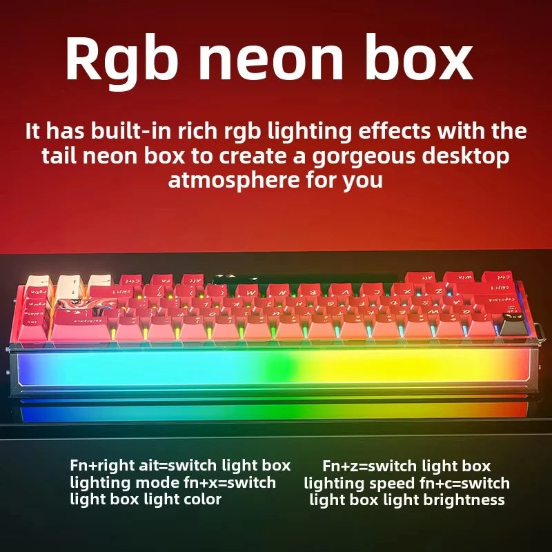 New AULA HERO 68HE/ULTRA INSTOCK Magnetic Switch Gaming Keyboard&Mouse E-sport Custom Mechanical Wired Keyboard Accessories