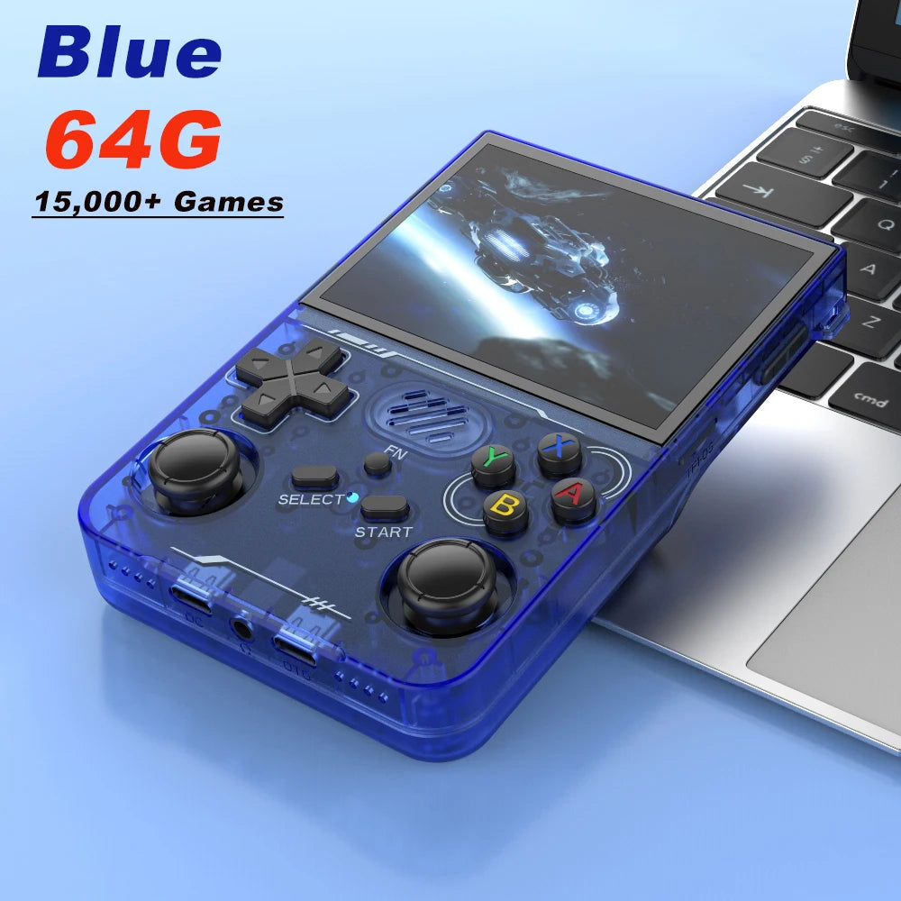 BOYHOM 256G R36XX Hand-held Game Consoles Video player 3.5-inch IPS 640*480 Screen Retro Game Player 3000 mAh128G/64G Games