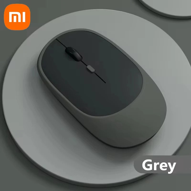 Xiaomi Bluetooth Wireless Mouse USB Rechargeable Ergonomics 2.4G Type-C Mice Adjustable DPI Silent Morandi Portable Office Mouse