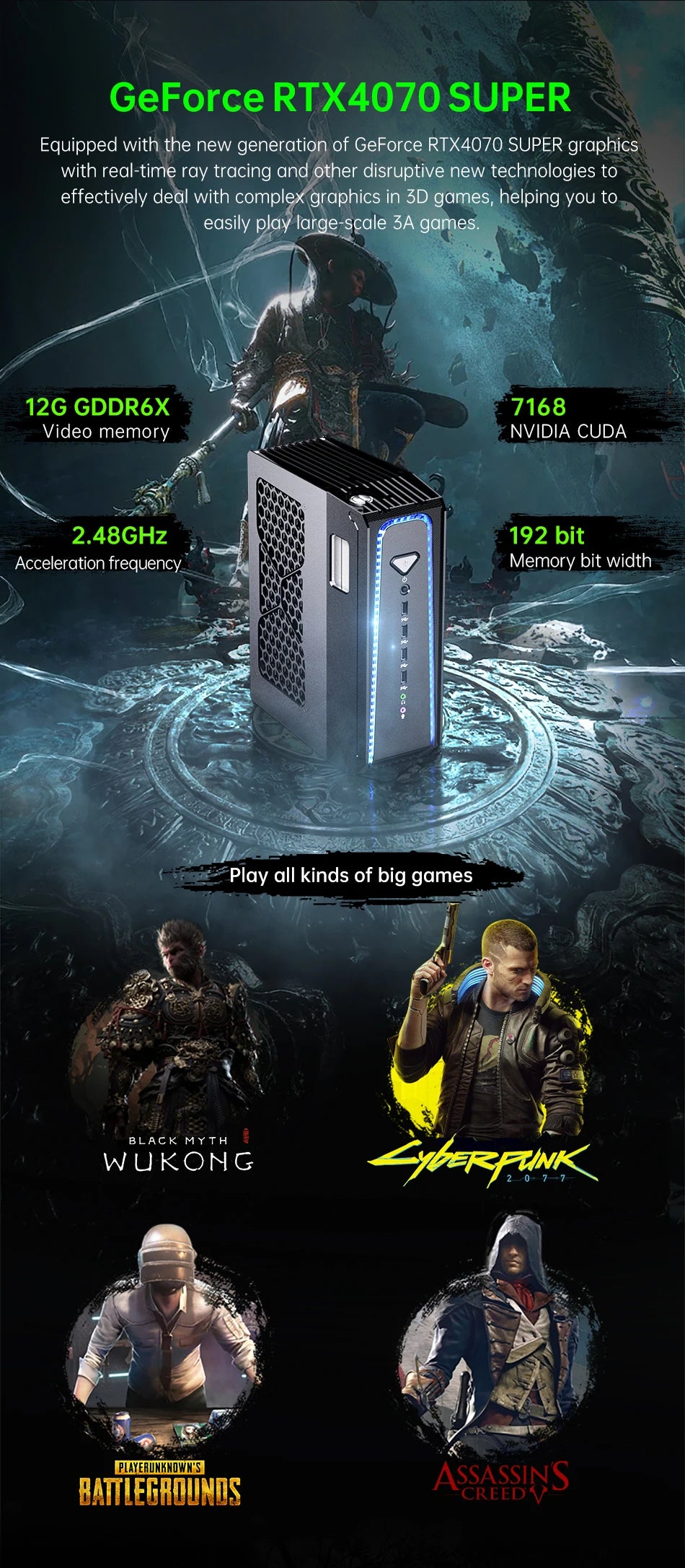 MSECORE  SL800 Intel Core I5 I7 I9 RTX4070 12G Liquid Cooling Desktop Gaming Computer Windows 11 MINI PC DDR5 NVMe SSD 8K BT5.3