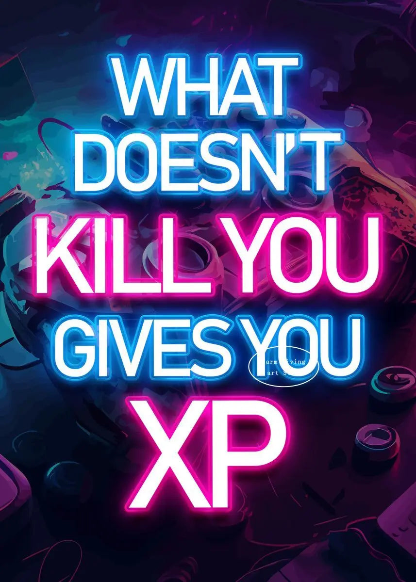 80s Retro Neon Game Quotes Poster Boy Gaming Controller Gamer Zone Room Eat Sleep Game Repeat Canvas Painting Home Decor Gift