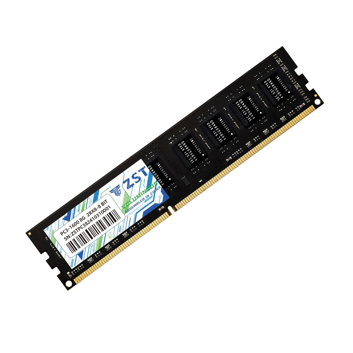 Desktop Computer Memory Module DDR3 PC RAM 4GB 8GB 1600/1333/1066/1600MHz Playing Game Loading Smoothly Fast Speed