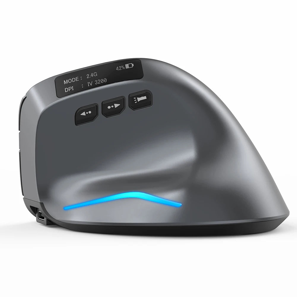 ZELOTES F-26C F35 F36 F17 Ergonomic Vertical Mouse 2.4G Wireless Gaming Mice USB Optical Mouse 3200DPI Gamer Mause For Laptop PC
