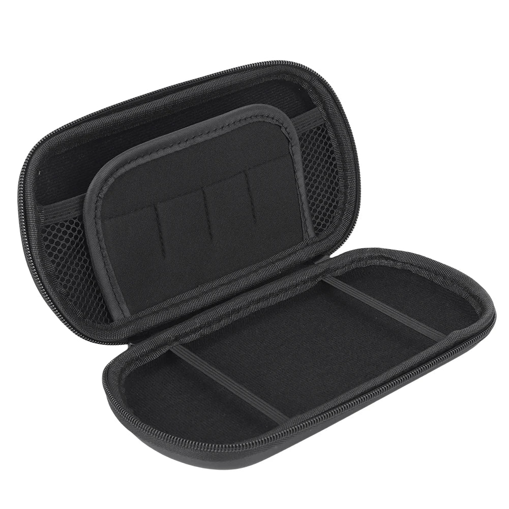 Hard EVA Carrying Case with Tempered Glass Film Handheld Game Console Case Waterproof for Trimui Smart Pro Handheld Game Console