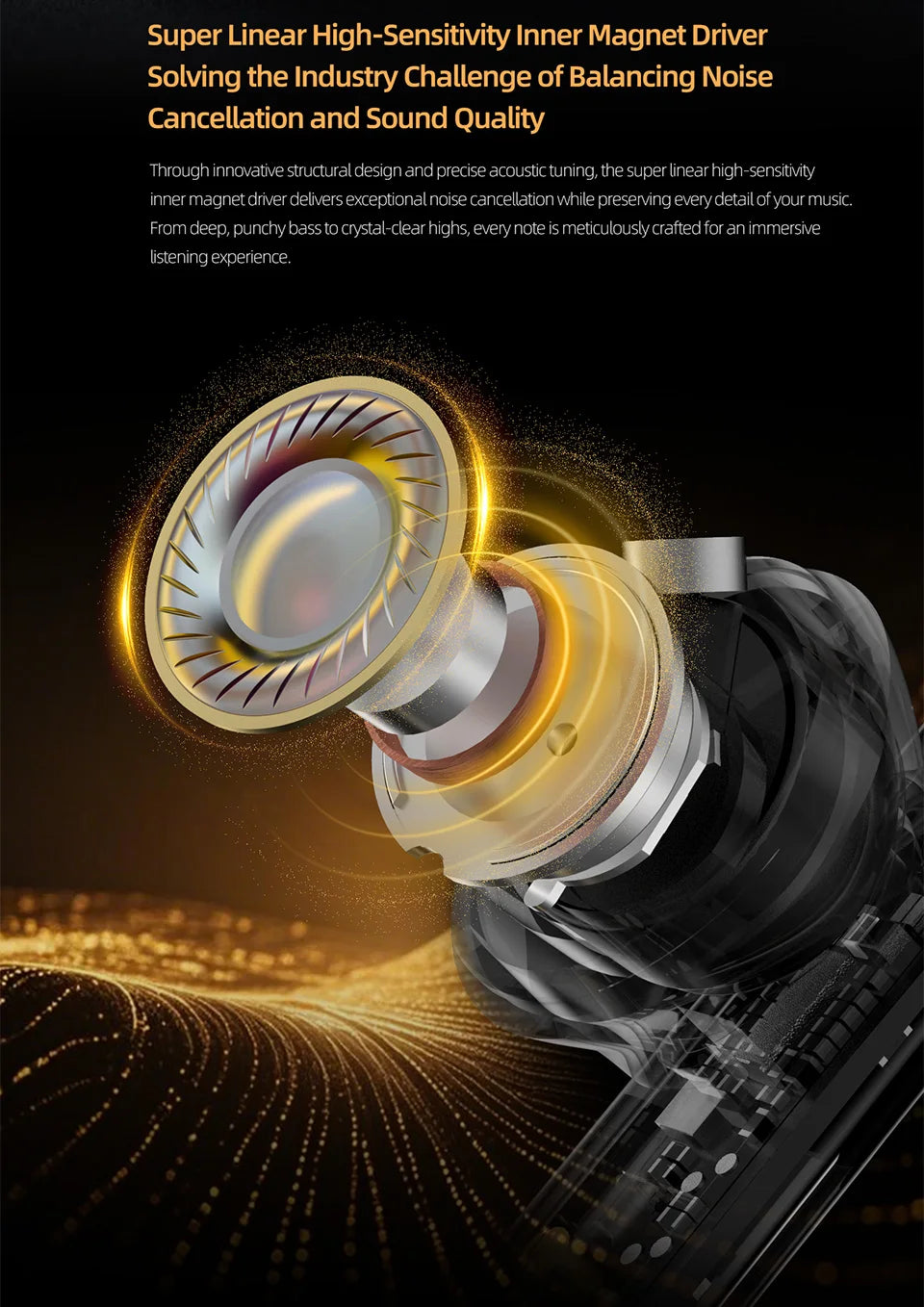 KZ Krio TWS Lossless headphones Sound quality Dual motor Redefines Professional-grade audio Bluetooth 5.3 headphones
