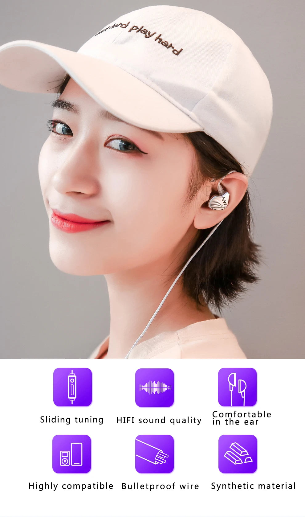 OLAF 3.5mm Type C Earphone Handsfree Headphones Wired With Mic Earbuds Bass Stereo Hifi Headset Gaming For Samsung Xiaomi Tablet