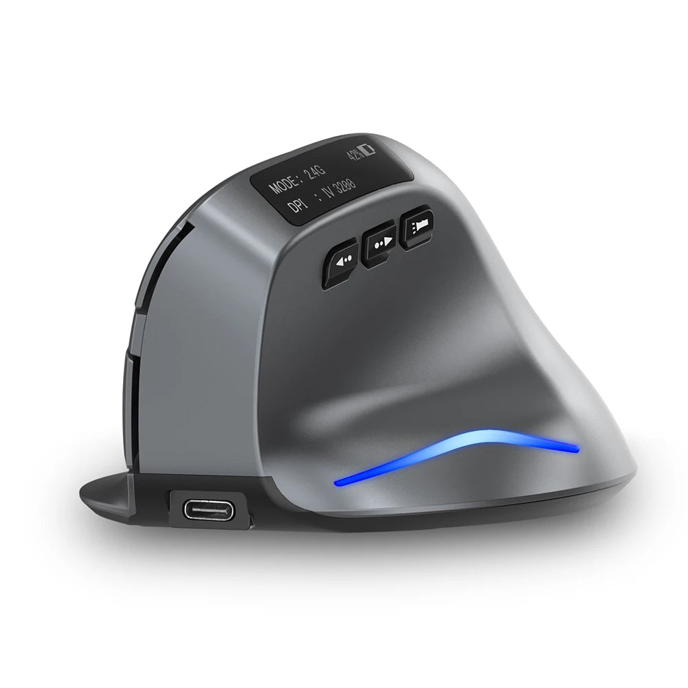 ZELOTES F-26C F35 F36 F17 Ergonomic Vertical Mouse 2.4G Wireless Gaming Mice USB Optical Mouse 3200DPI Gamer Mause For Laptop PC