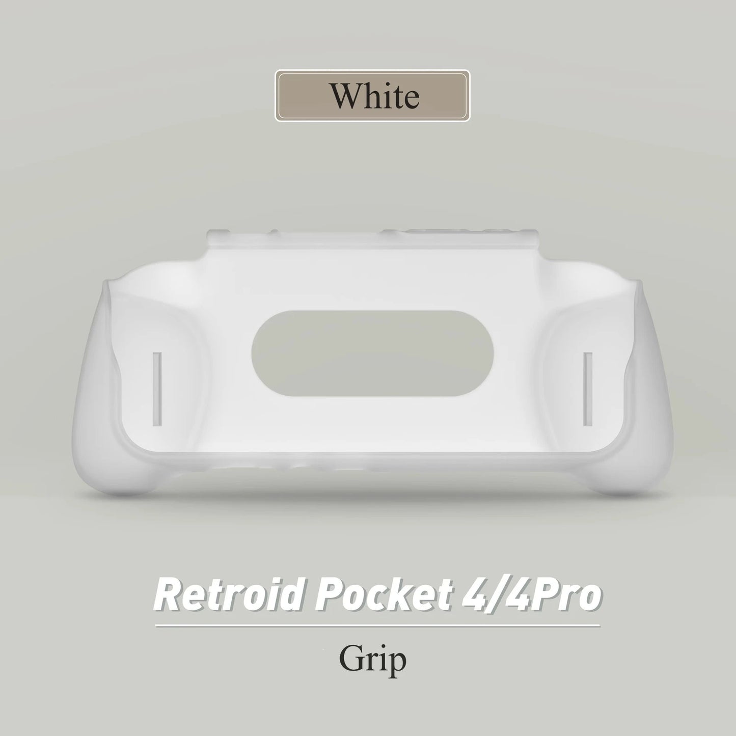 New Retroid Pocket 4 Pro Grip Protect TPU Shell Case Retroid Pocket 4 Officail Grip For RP4 Retro Console Stand Holder