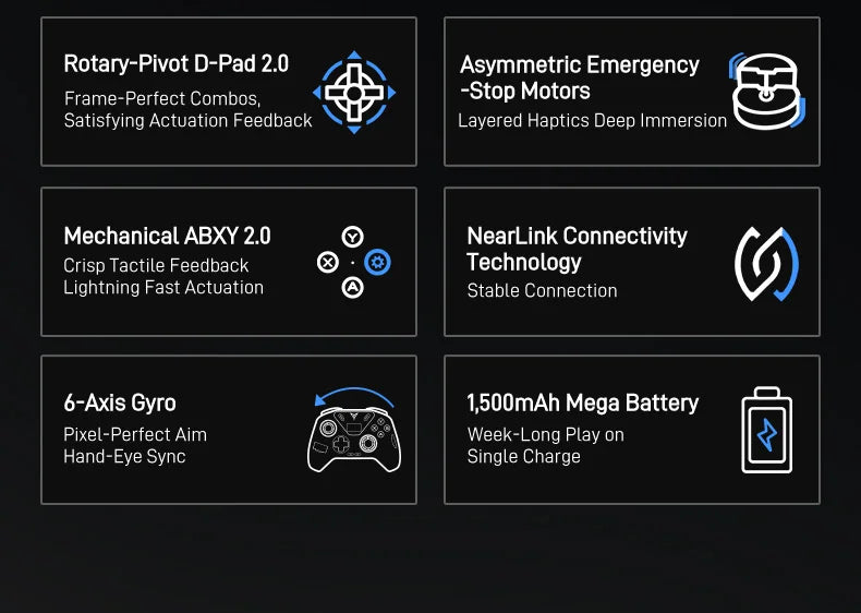 Flydigi APEX5  Elite Wireless Bluetooth Gaming Controllers Power Feedback gamepad For PC/Switch/Andriod/iOS