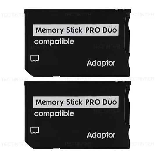 TF to MS SD Card Memory Stick Pro Duo Adapter Reader Converter for PSP1000/PSP2000/PSP3000 Dual Slot Adapter Gaming Accessories