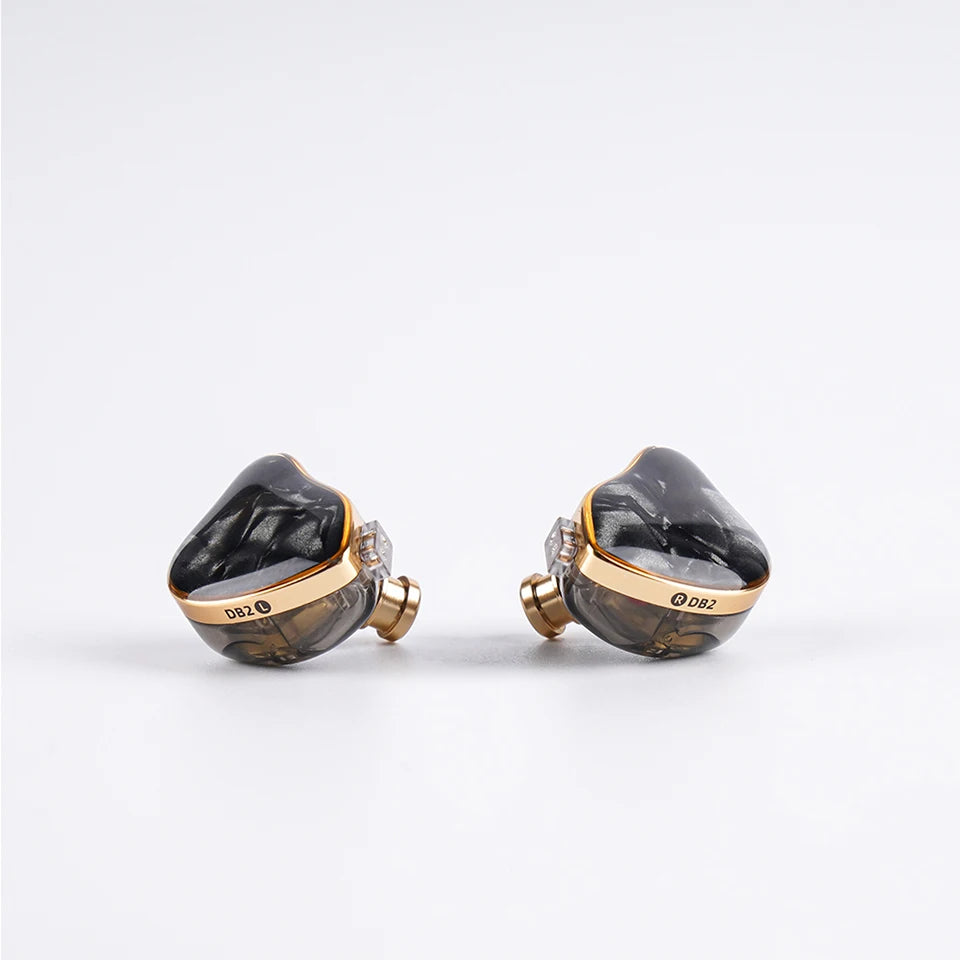 NICEHCK DB2 Microphone HiFi Music Earphone 1DD+1BA Hybrid Dual Driver In Ear Earbud Monitor Detachable 0.78 2Pin Connector IEM
