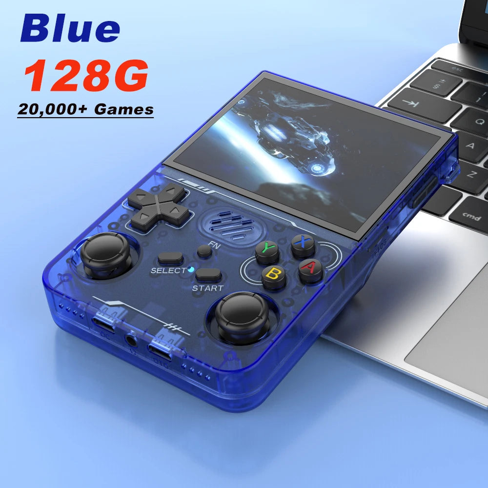 BOYHOM 256G R36XX Hand-held Game Consoles Video player 3.5-inch IPS 640*480 Screen Retro Game Player 3000 mAh128G/64G Games