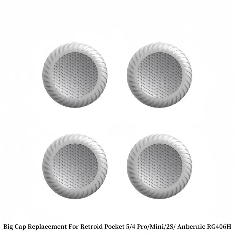 New Retroid Pocket 5 Big Joystick Cap For RP5 RP4 Pro RPmini RP2S Anbernic RG406H Rocker Thumbstick Cap Replacement Accessories