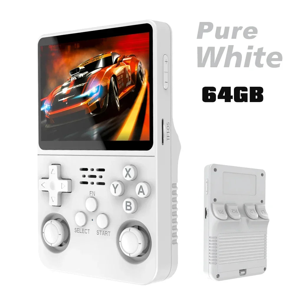 R36S Retro Handheld Game Console, 60000+ Preloaded Games, Open Source Linux, Portable Pocket Player, 64G/128G/256G, Best Gift