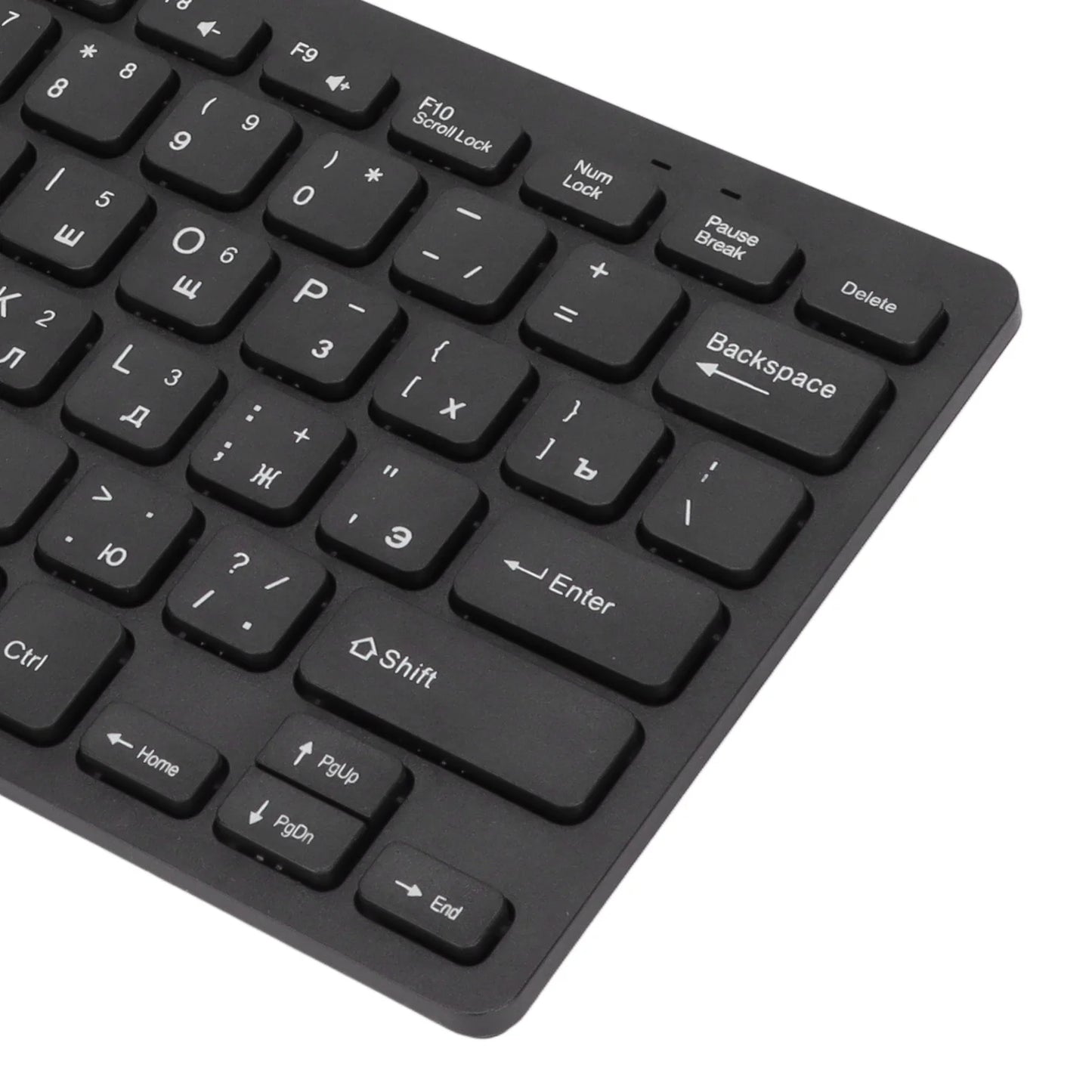 78 Keys German Russian French Keyboard USB Wired Desktop Computer Small Language Keyboard for Home PC Laptop