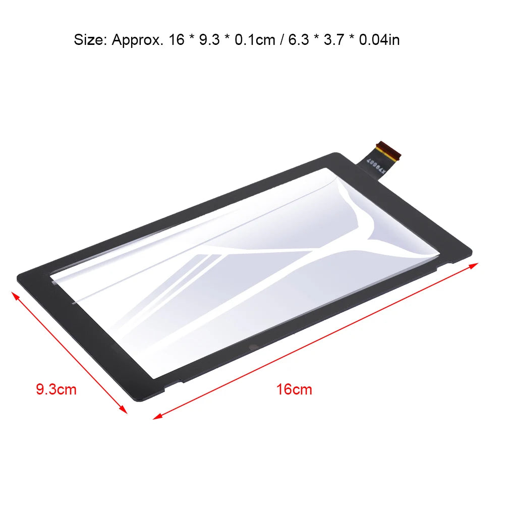 Touch Screen LCD Display Replacement Fit for Nintendo Switch DIY Repair High Compatibility Easy Install Home Repair Game Console