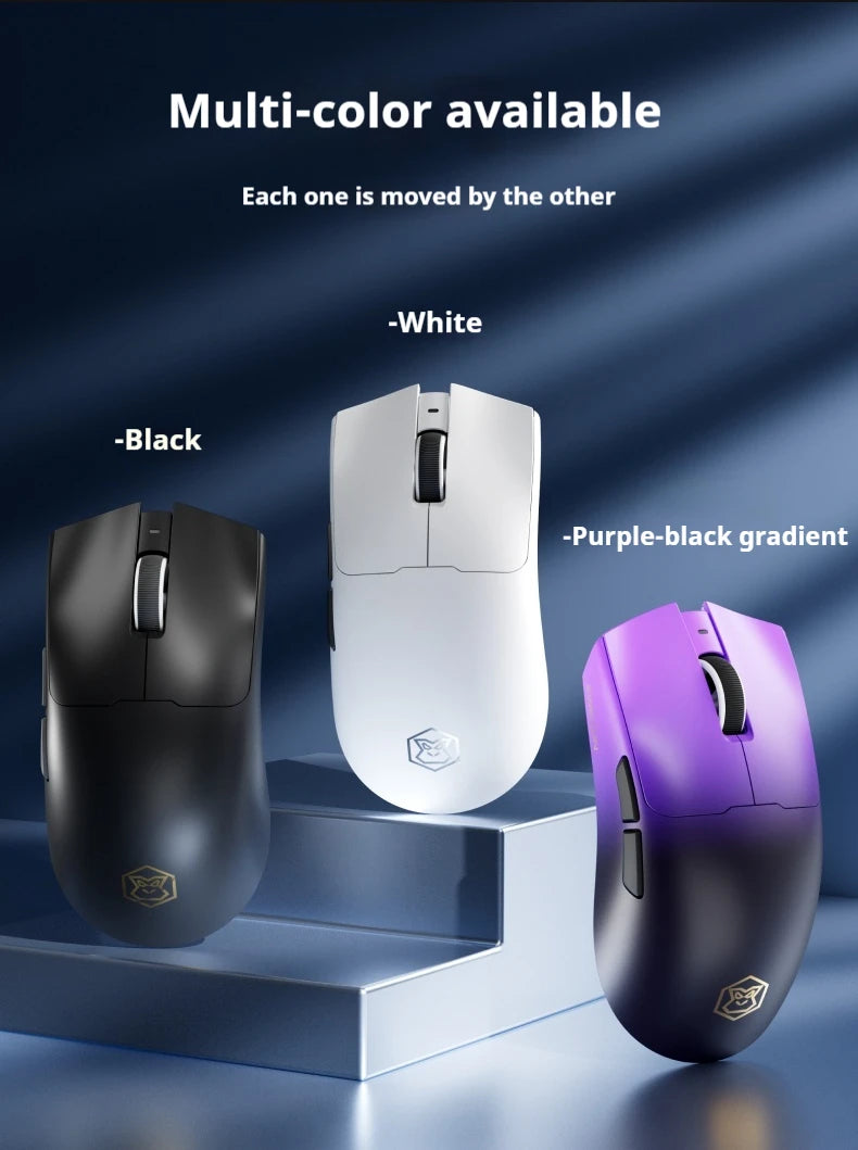 EWEADN S9 series Wireless Gaming Mouse,Tri-Mode,Lightweight Pro Design,High-Precision Sensor, Ergonomic, for Esports, PC/Office
