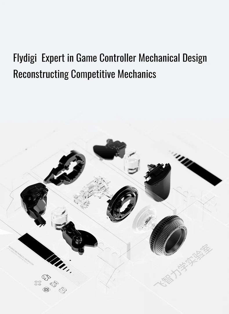 Flydigi Vader 4 Pro Gaming Controller With Hall Rocker Athletic Vibrate Trigger Switch 1000Hz Gamepad For Mobile Switch TV PC