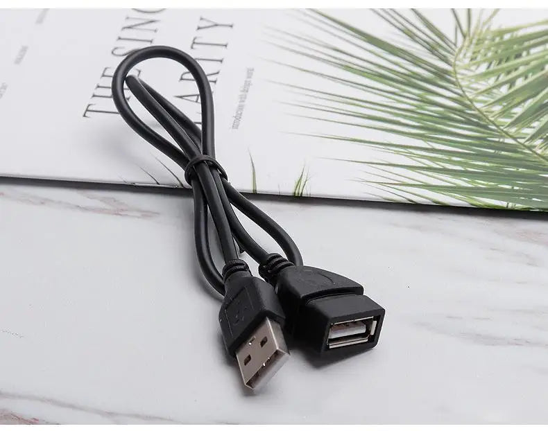 USB 2.0 Cable Extension Cable 0.6m/1m/1.5m Wire Data Transmission Line Superhighspeed Data Extension Cable for Display Projector