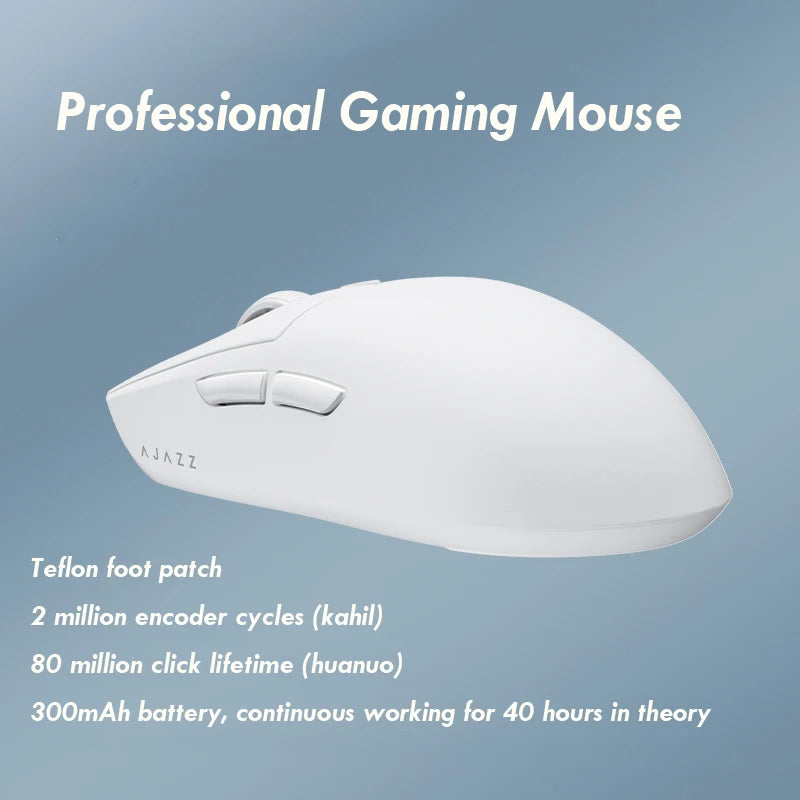 AJAZZ AJ139Pro/AJ139V2MC Wireless Mouse PMW3395/PAW3311 Gaming Chipset 12000-26000dpi Professional Gaming Mouse for PC
