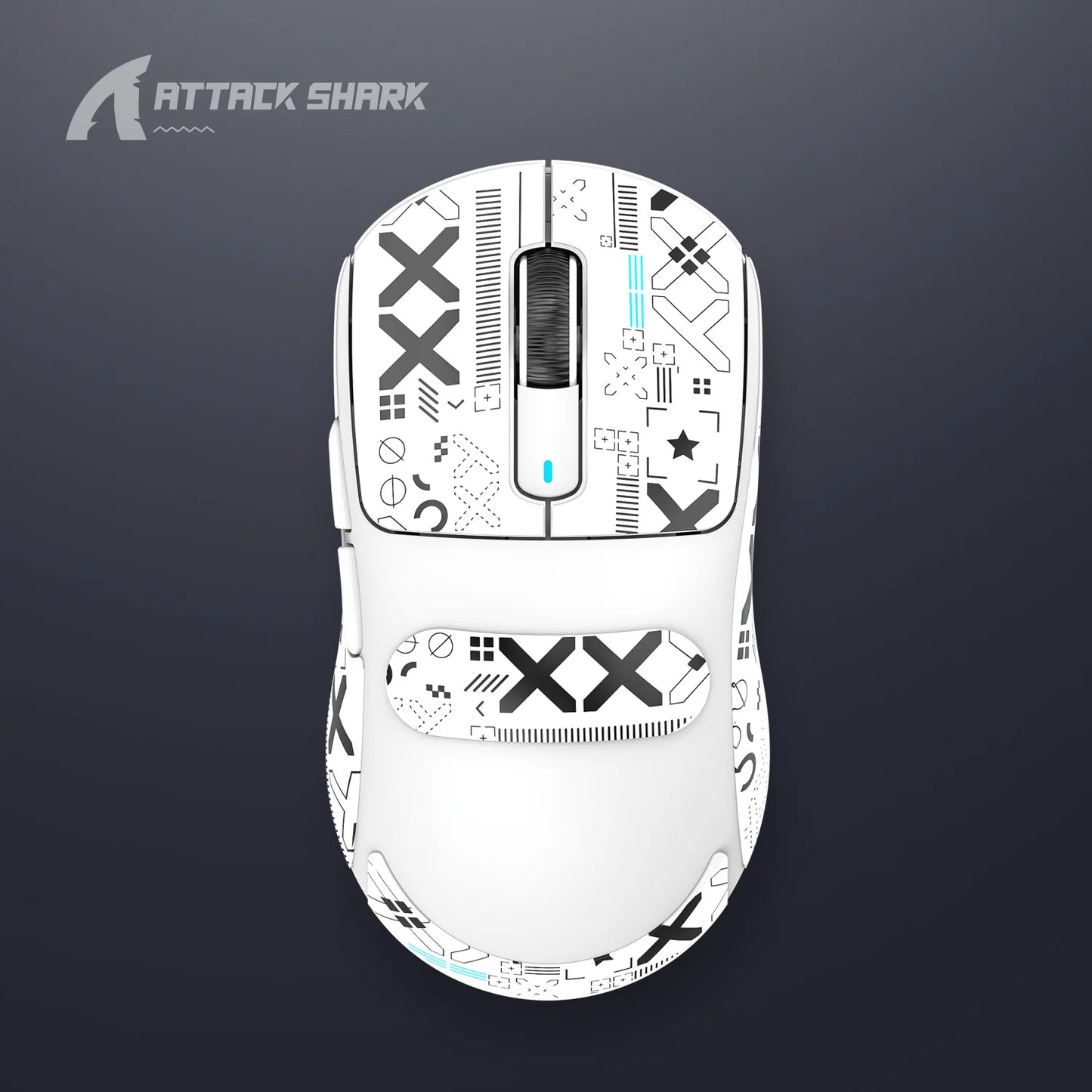 Attack Shark X3Pro/X3/R1 Wired 8KHz Bluetooth Mouse PixArt PAW3395 Tri Mode Wireless 4KHz Lightweight Macro Game custom Mouse