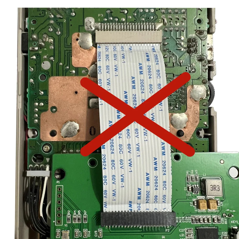 2.5" Grayscale IPS LCD ScreenKits for GameBoy GB DMG Original Size Pixel-Perfect High-Brightness LCD, No Shell Cutting Required