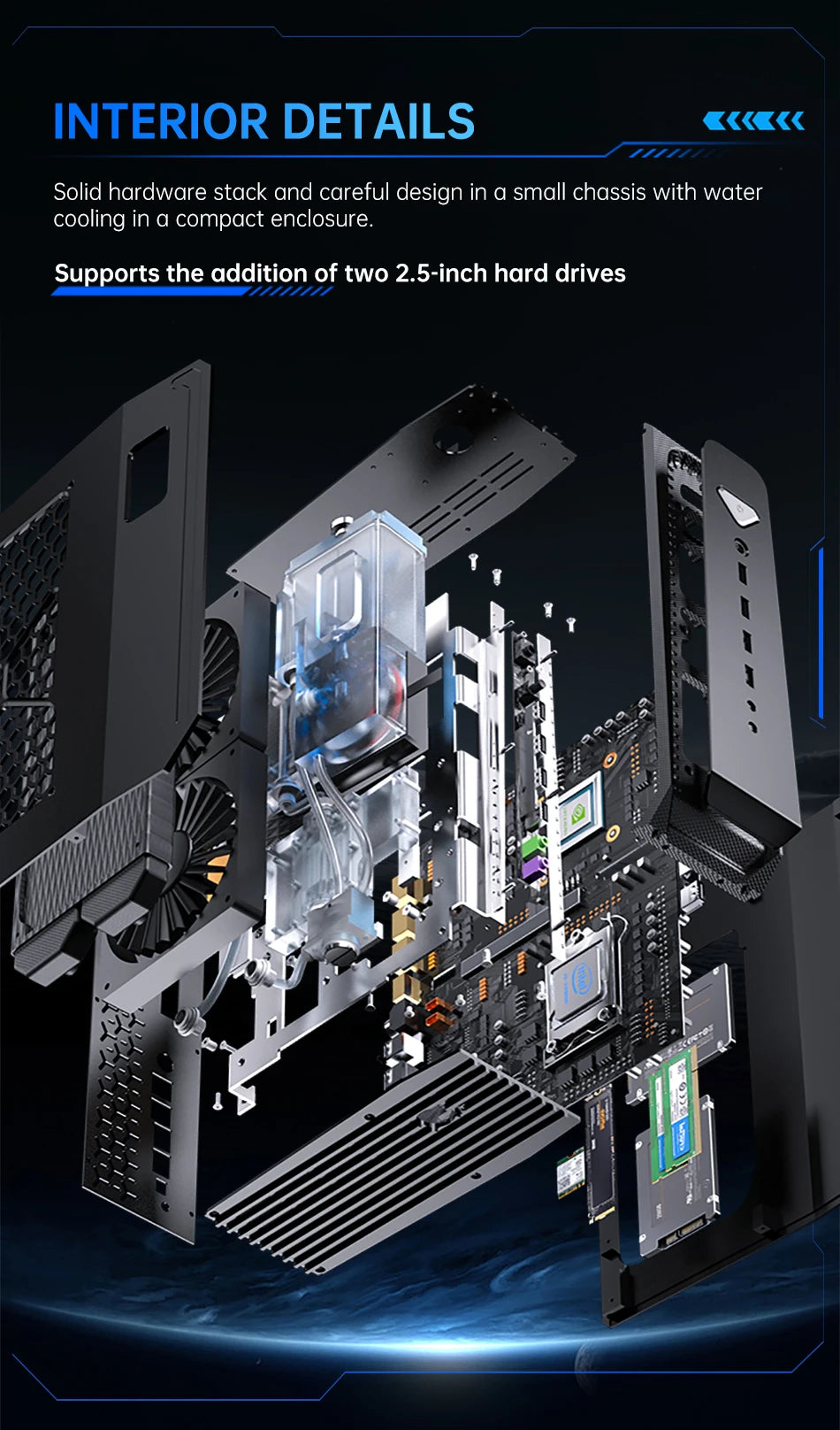 MSECORE  SL800 Intel Core I5 I7 I9 RTX4070 12G Liquid Cooling Desktop Gaming Computer Windows 11 MINI PC DDR5 NVMe SSD 8K BT5.3