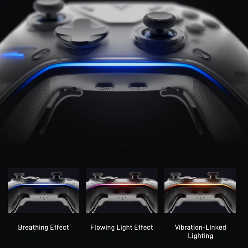 Flydigi apex 5 controller gamepad wireless gamepad for pc /Switch/Phone/TV/tablet computer,charging dock with Cool RGB screen