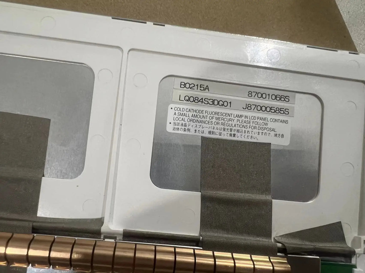 LQ084S3LG03 Original 8.4-inch industrial display LCD screen LQ084S3DG01 LQ084S3LG01 LQ084S3LG02