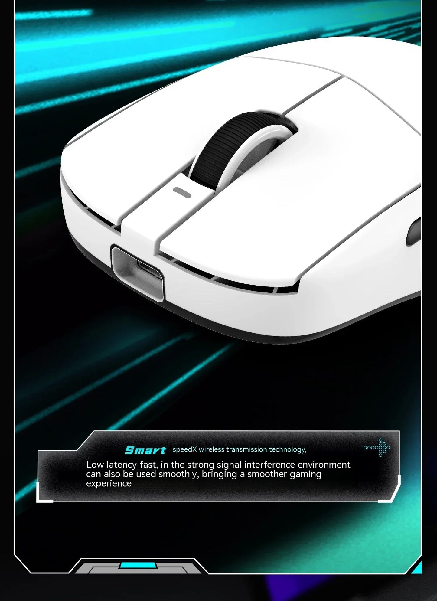 ATK Vxe Dragonfly R1 Mouse Black White R1 Se Pro Mouse 4K Receiver Lightweight Pc Wireless Bluetooth Game E-sports Accessories