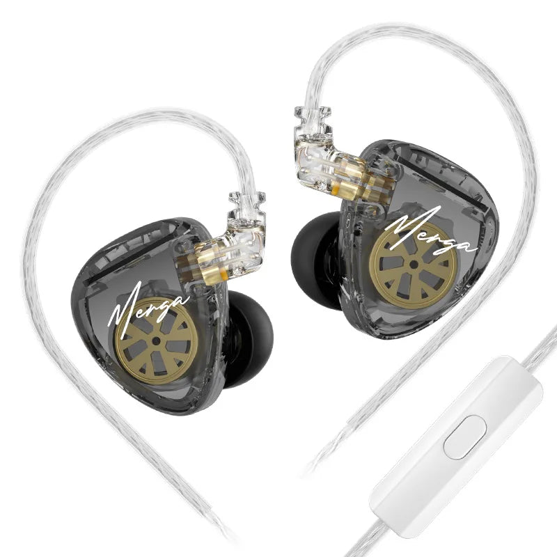 KZ Merga Bass Headphones HIFI noise-cancelling sports in-ear headphones New arrival!