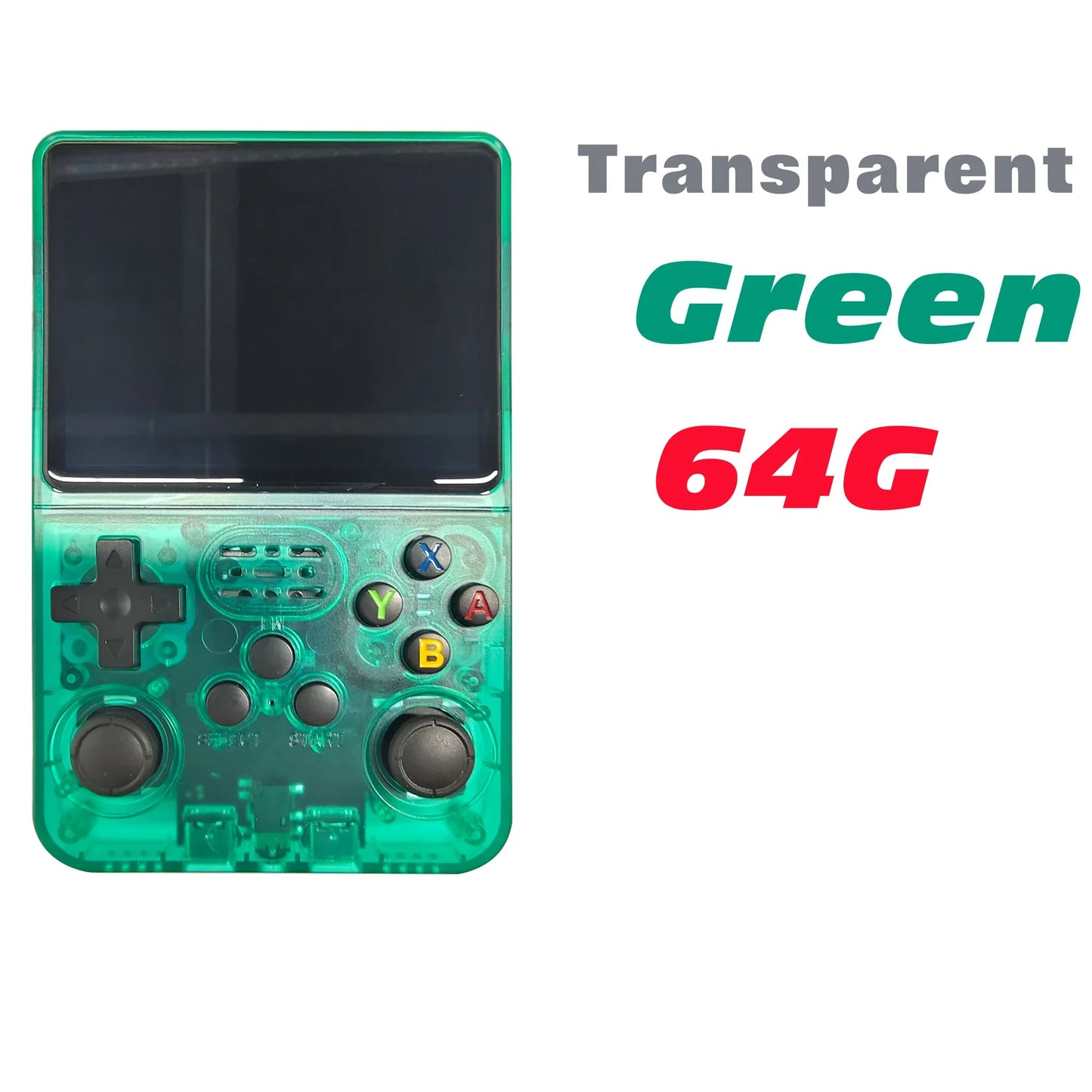 R36S Retro Handheld Game Console, 60000+ Preloaded Games, Open Source Linux, Portable Pocket Player, 64G/128G/256G, Best Gift