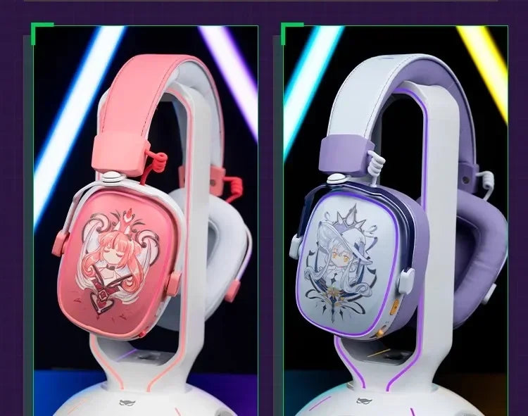 VALKYRIE  VK S1 Gaming Headphones 3-Mode Wireless Bluetooth HiFi 50mm Large Dynamic Low Latency Esports Chip Custom Earphones