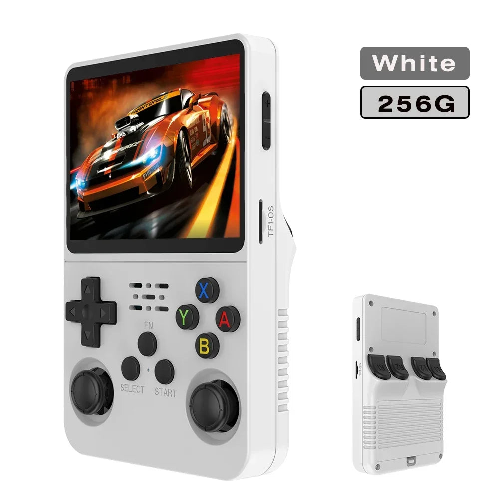 R36S Retro Handheld Game Console, 60000+ Preloaded Games, Open Source Linux, Portable Pocket Player, 64G/128G/256G, Best Gift
