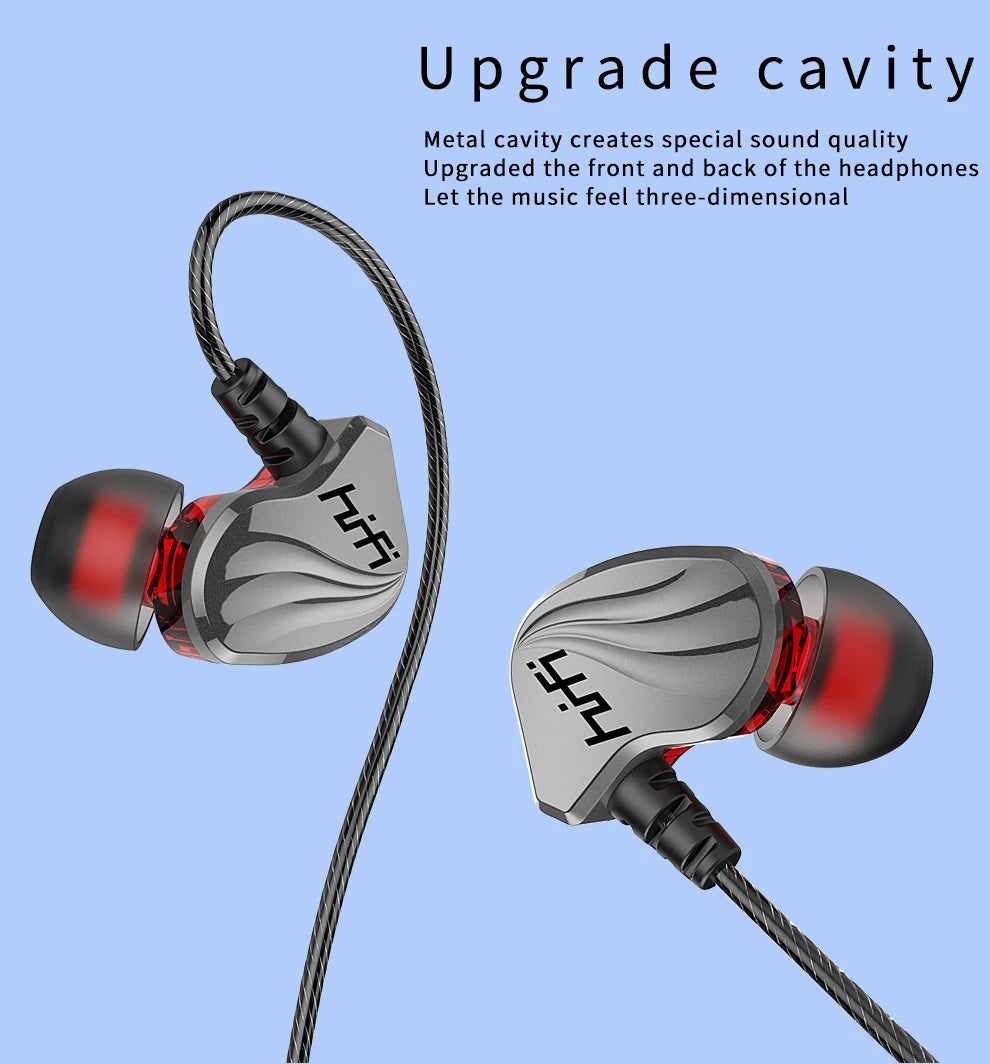 OLAF 3.5mm Type C Earphone Handsfree Headphones Wired With Mic Earbuds Bass Stereo Hifi Headset Gaming For Samsung Xiaomi Tablet